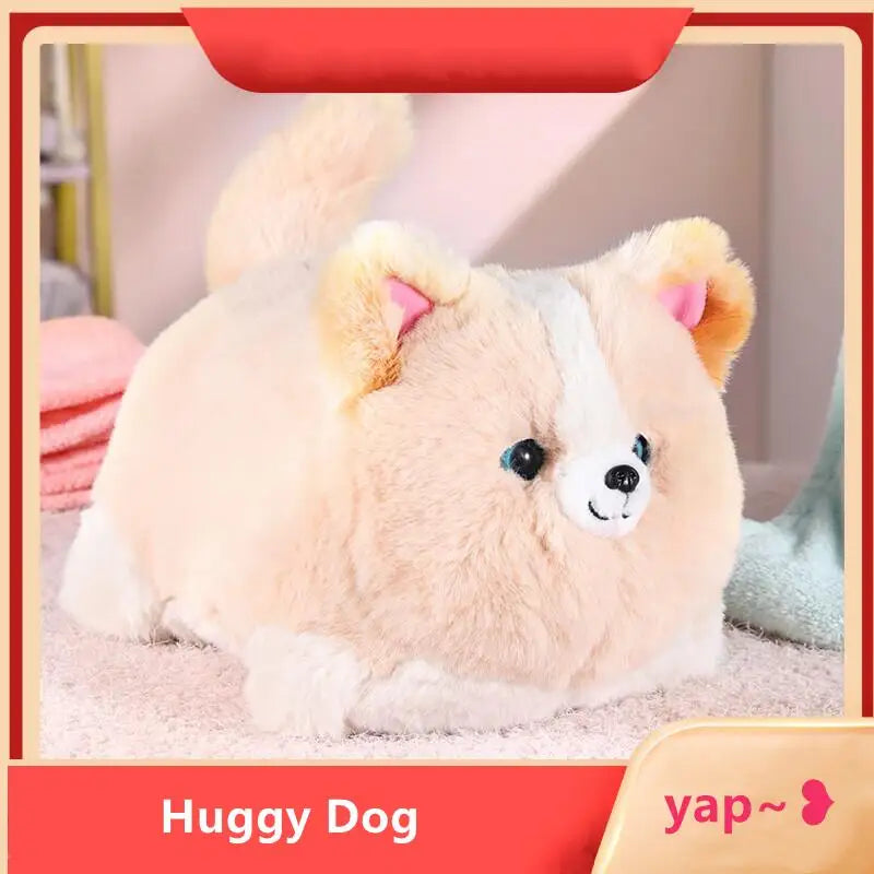 Simulation Cute Cat Dog Interactive Kids Plush Toys Huggy Pets Speak Electronic Accompanied Toy Children Gifts Birthday Awards